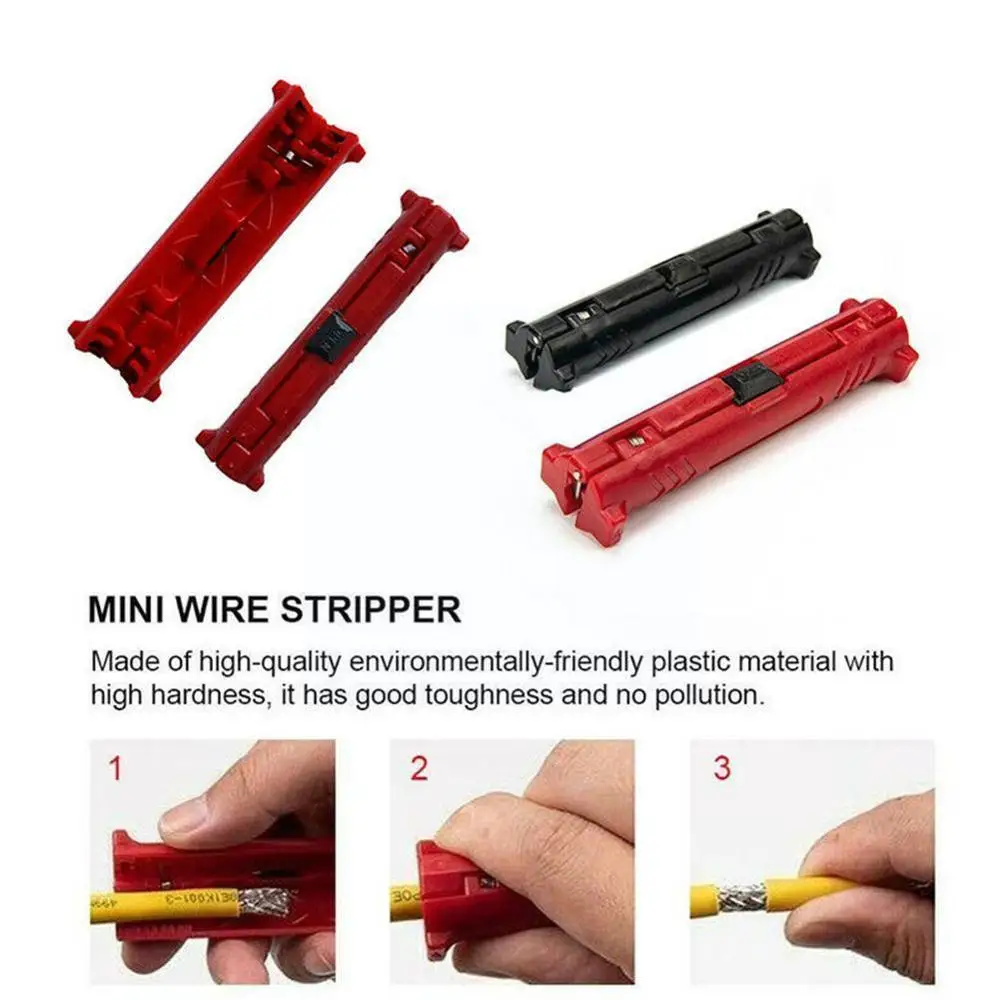 

Cylindrical Wire Stripper Cutter Multi-function Electric Rotary Stripping Puller Coaxial Machine Cable Tool Tool Pen Pliers G7Q7