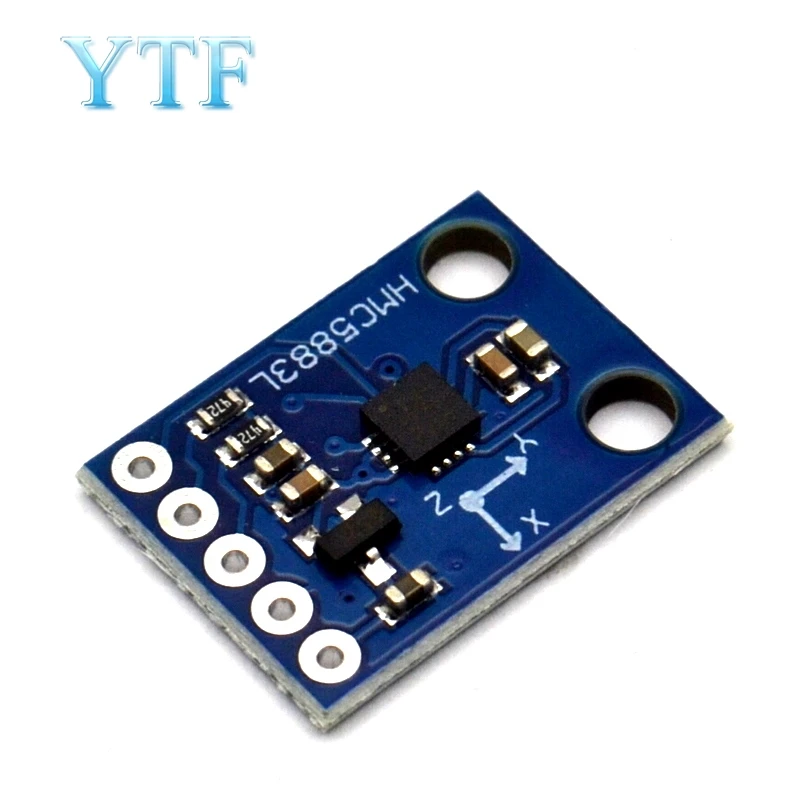 GY 273 3V 5V HMC5883L тройной оси Компас магнитометр Сенсор модуль три магнитного поля