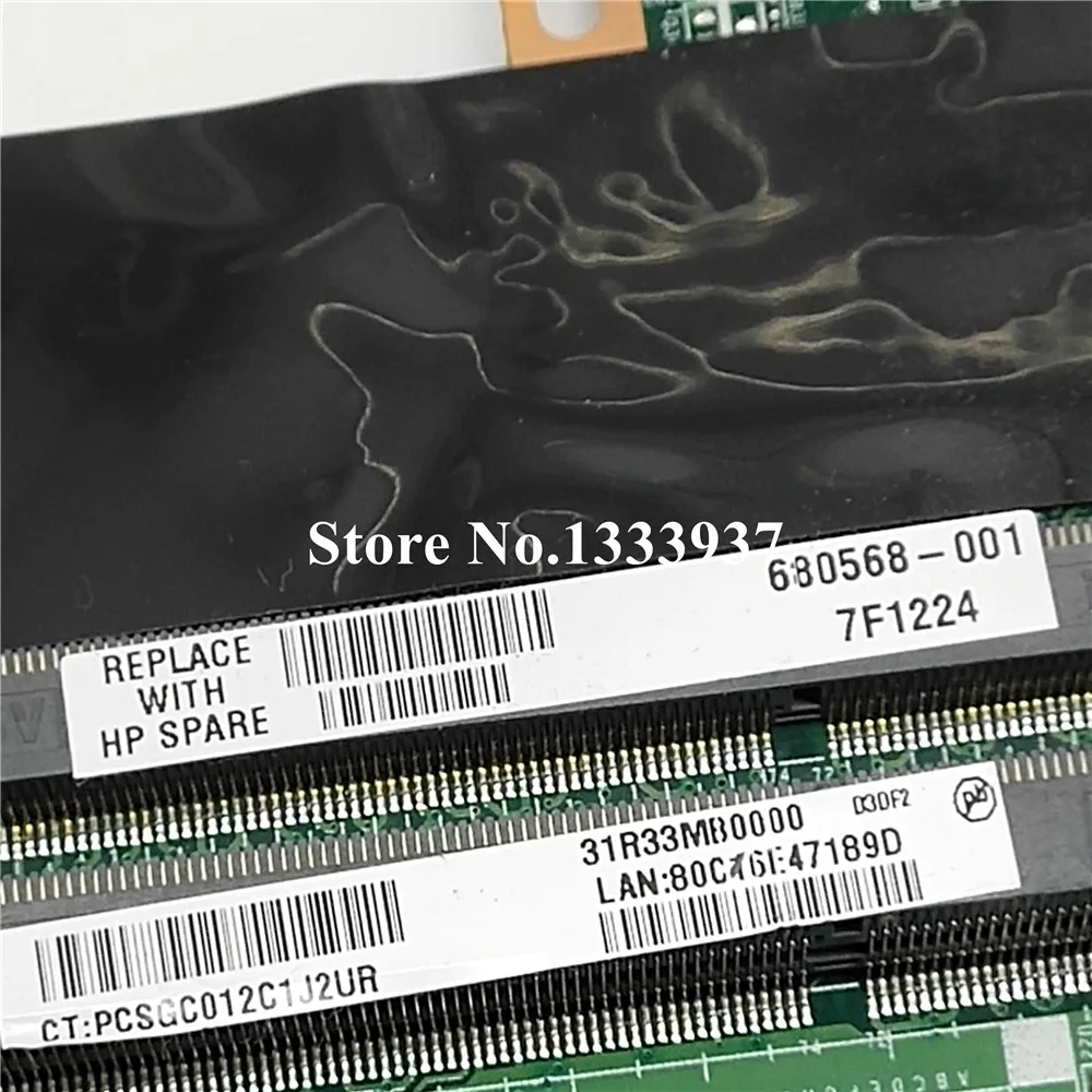 680568-001 680568-501 DA0R33MB6D0 материнская плата для ноутбука HP Pavilion G4-2000 G6-2000 G7-2000 R33 |