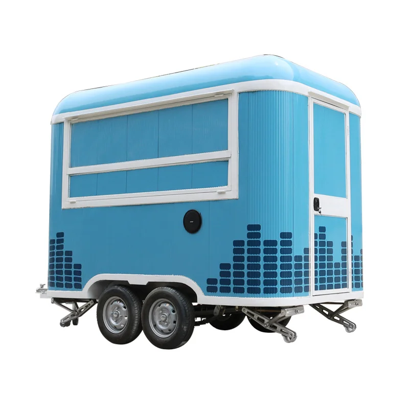 Трейлер для хот догов мини прицеп кухни грузовик приготовления
