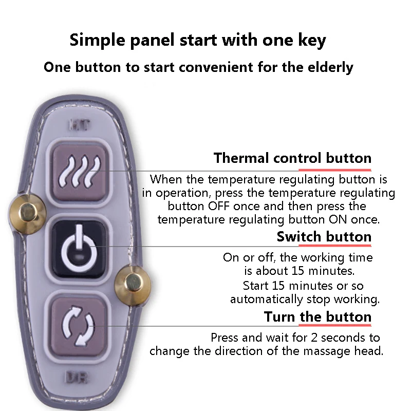 U образный разминающий Массажер для автомобиля/домашнего использования спины