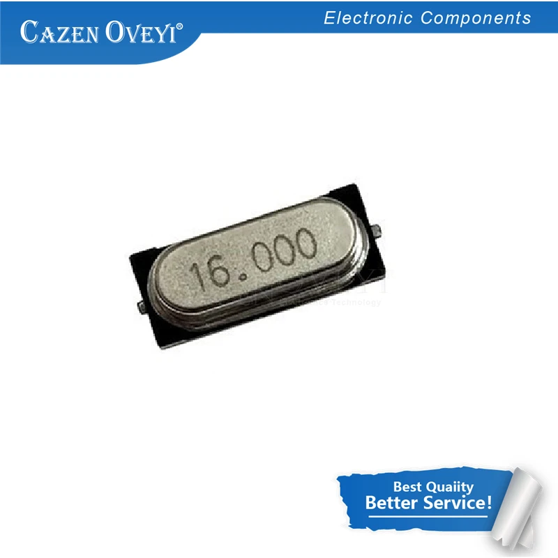 10 шт./лот 16 МГц 49SMD 000 м SMD в наличии|crystal 16mhz|brand newcrystal mhz |