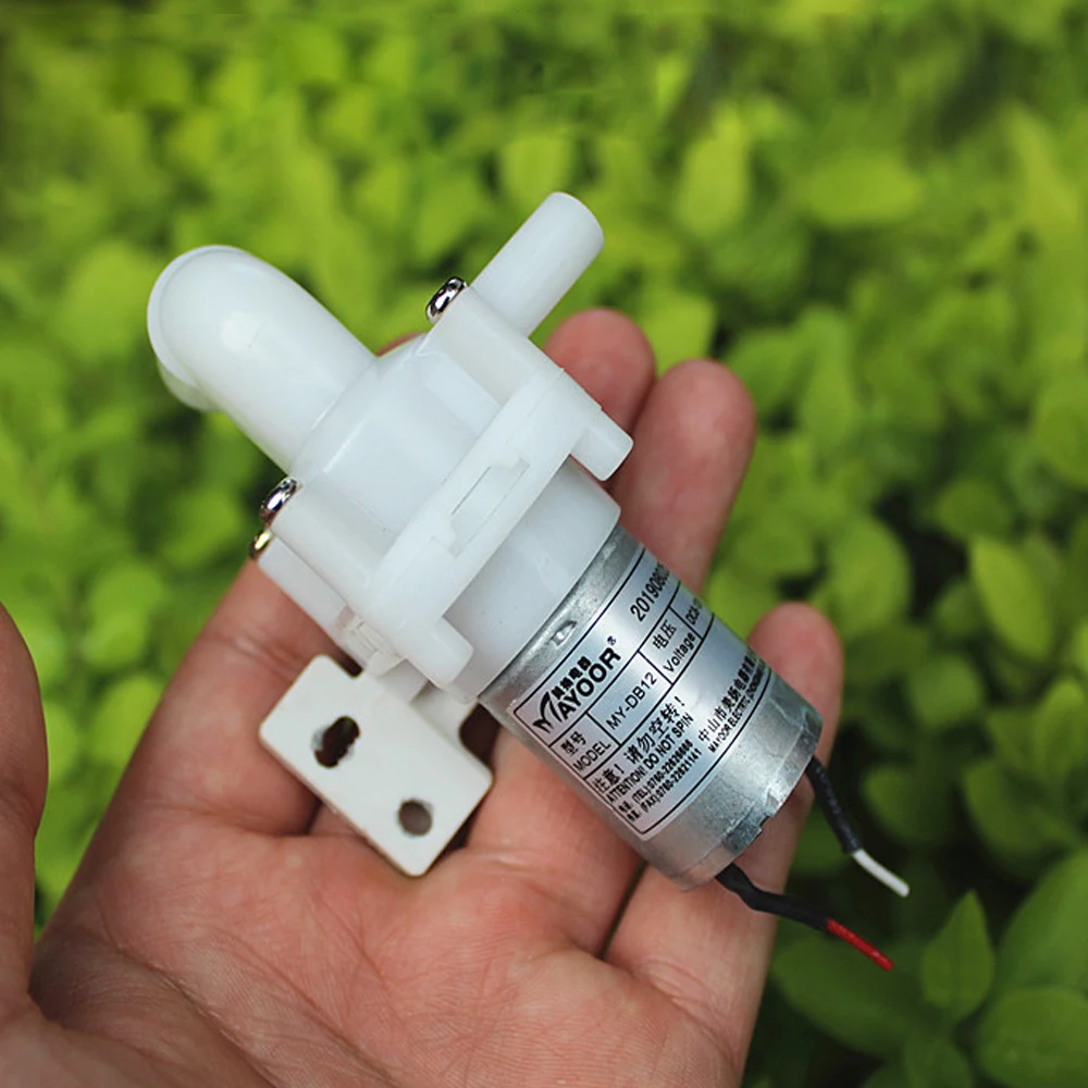 DC 8V 12V 0.3A маленький 370 моторный насос водяной микро центрефужныйэлектро большой