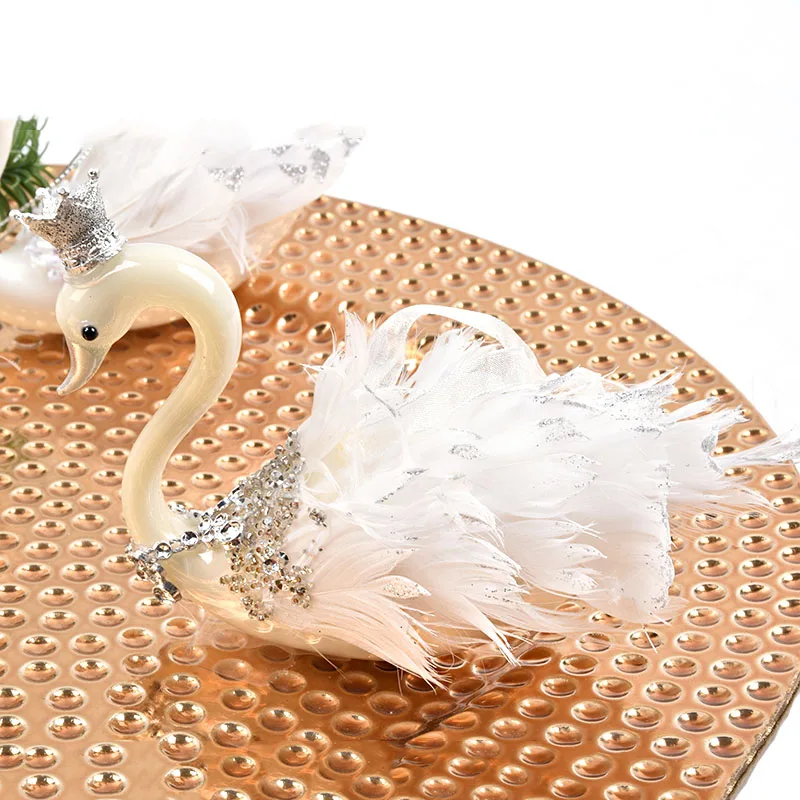 Рождественские украшения Декорации для сцены стеклянные подарочные в форме