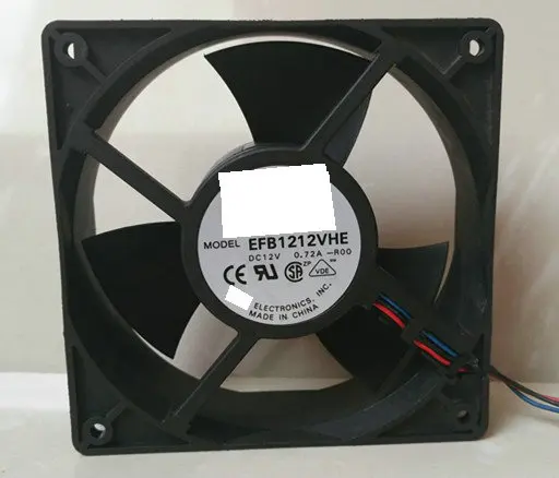 12 см AFB1212SHE 12038 12V 1.6A 3Wire охлаждающий вентилятор EFB1212HE EFB1212HHE EFB1212LE EFB1212ME EFB1212SHE EFB1212VHE