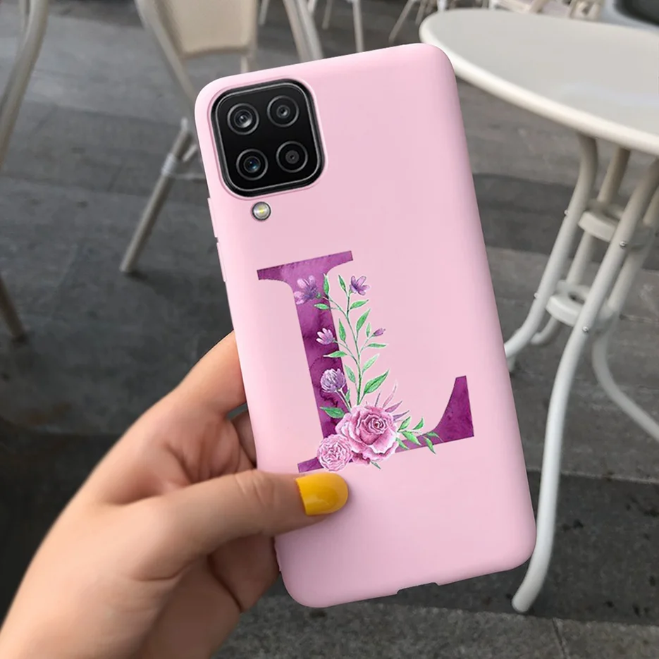 Милый чехол с надписью для Samsung Galaxy A12 A42 A52 искусственная Обложка мягкий тонкий