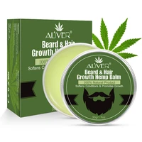 1pc natural beard growth oil beard balm moustache growth serum moisturizing smoothing beard hair growth essence hair care