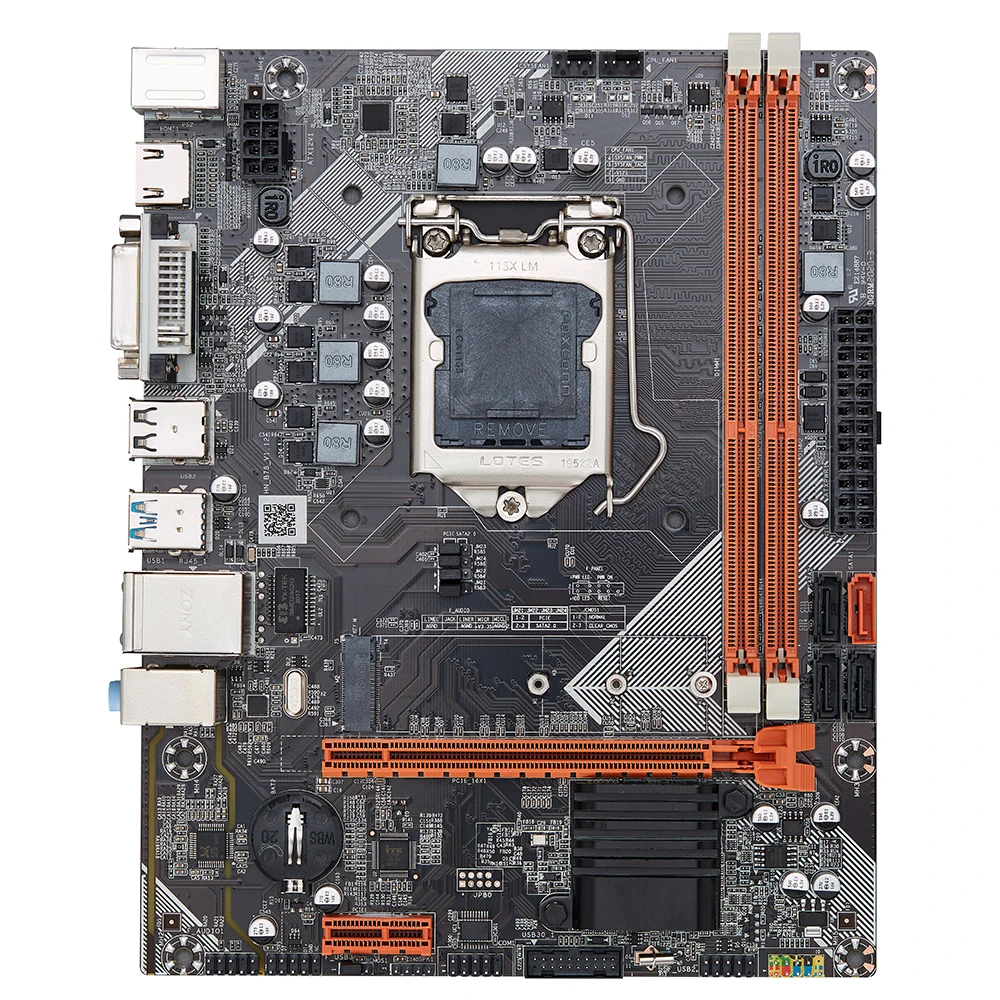 Материнская плата B75 для Intel LGA 1155 i3 i5 i7 E3 DDR3 1333/1600 МГц 16 Гб SATA3.0 USB3.0 PCI-E VGA | Компьютеры