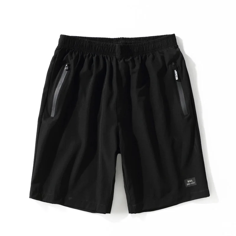 Шорты мужские большого размера однотонные Мешковатые Свободные эластичные в