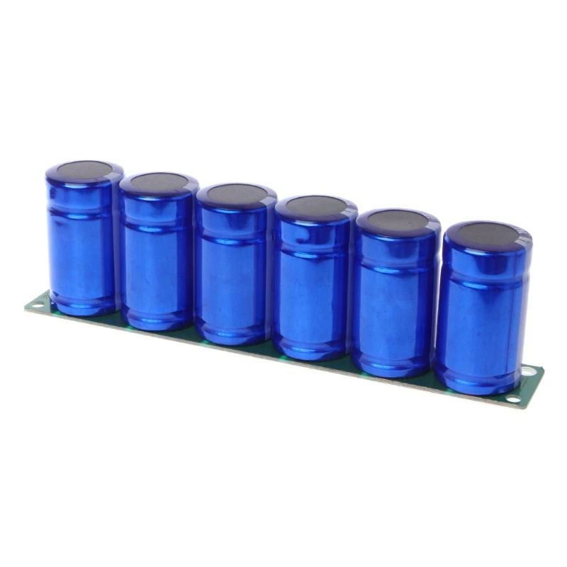 

Farad Capacitor 2.7V 500F 6 Pcs/1 Set Super Capacitance With Protection Board
