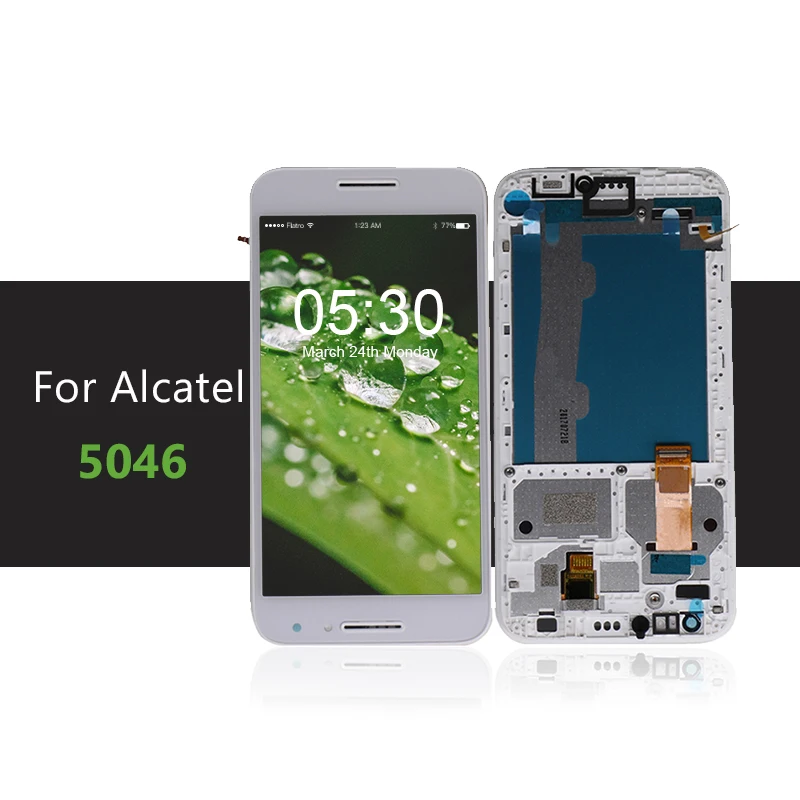 Для Alcatel A3 5046 ЖК дисплей сенсорная панель экрана 5046D 5046X 5046Y 5046J OT5046 дигитайзер