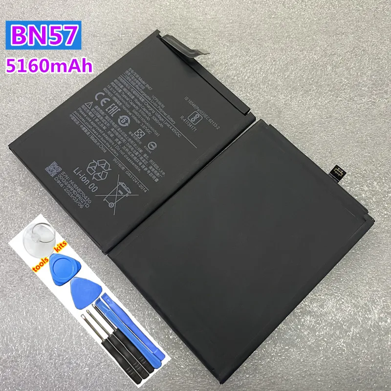 

New Original Replacement Battery BN57 5160mAh For Xiaomi BN57 Mobile Phone