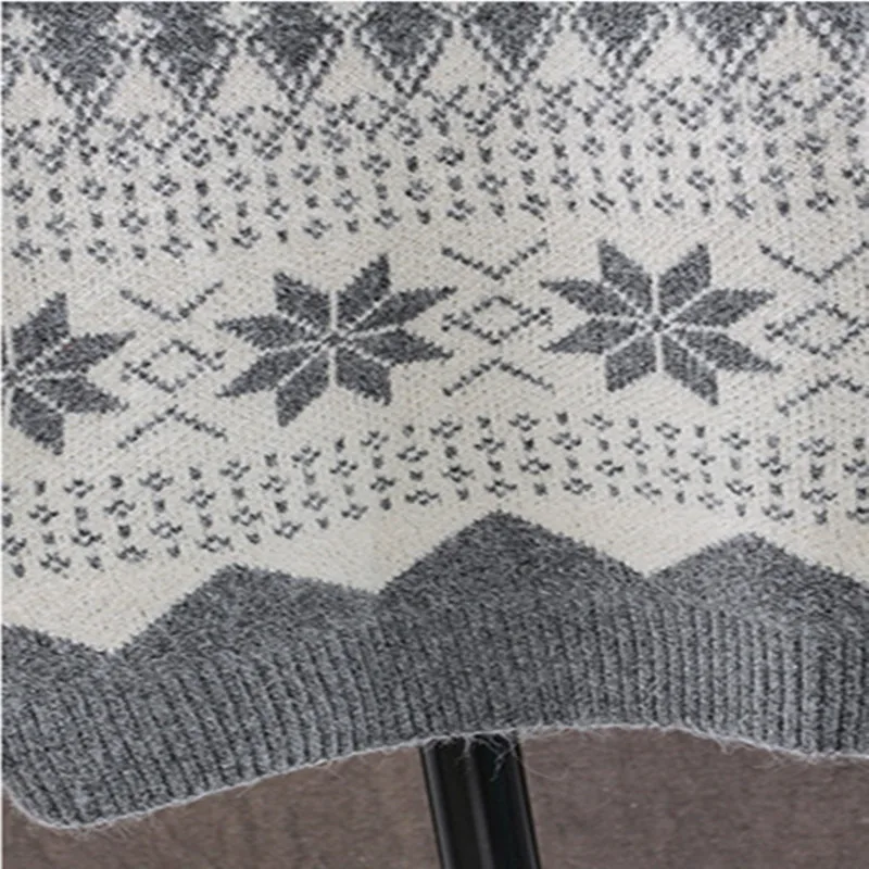 

2020 O-neck Men Cotton Pullover Autumn Winter Warm Print Spacious Long Sleeve Clothes Knitted Casual Male Sweater Drop Shipping