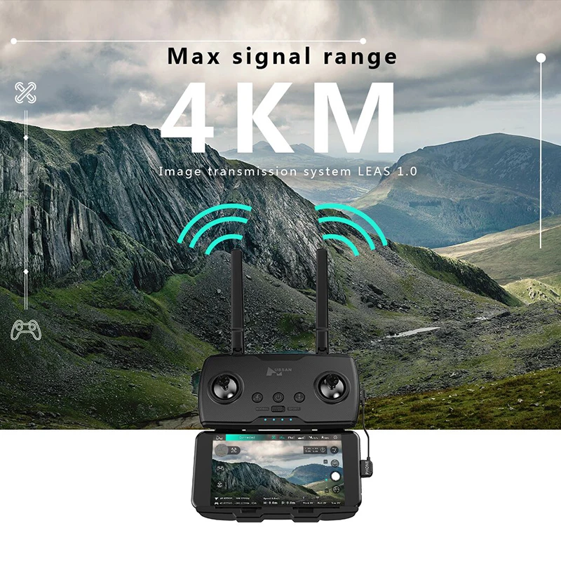 HUBSAN Zino Pro GPS 5G Wi Fi 4 км FPV Дрон р/у вертолет со стальным корпусом в формате 4K UHD Камера