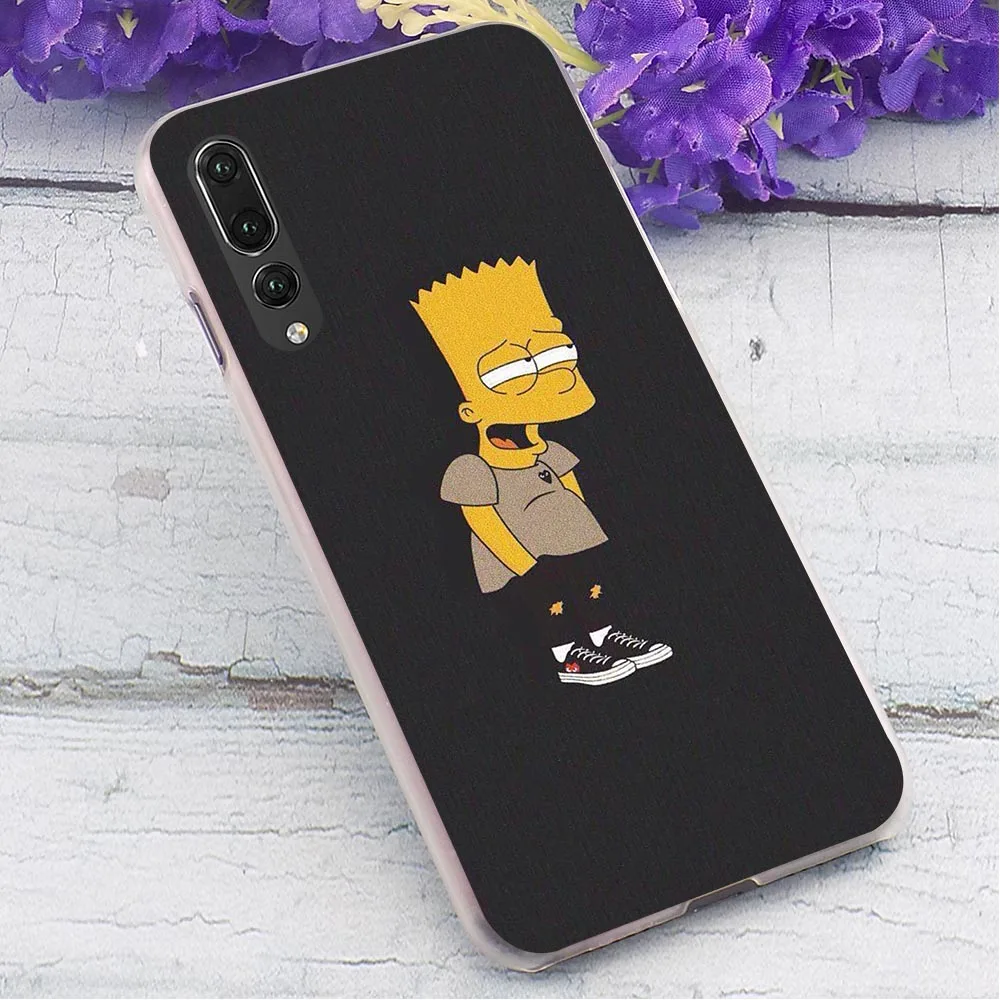 Чехол для телефона huawei P Smart аниме Симпсоны чехол P9 Lite Mini/ P10 20 30 Lite Pro P Smart Z mate 10 20 Lite Pro