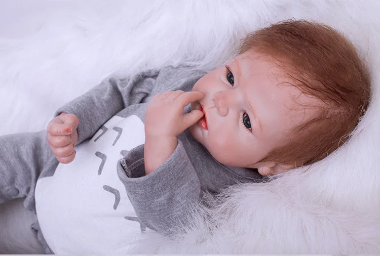 55 см Reborn Baby Doll детские мягкие Rotocast куклы Моделирование детские мягкие красивые куклы игрушки резиновые Reborn игрушки для детей