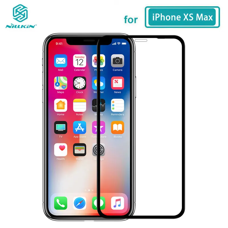 For iPhone Xs Max Для iPhone 8 Plus стекло Nillkin XD+ антибликовое 3D безопасная защита экрана закаленное стекло для iPhone 7 8 Plus 11 Pro X XS Max XR - Цвет: For iPhone Xs Max