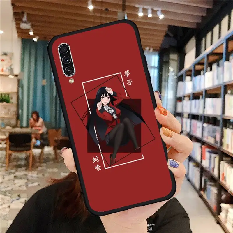 

Kakegurui Crazy Excitement Manga anime Phone Case For Samsung galaxy A S note 10 7 8 9 20 30 31 40 50 51 70 71 21 s ultra plus