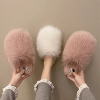 winter warm cotton men women indoor soft shoes slippers plush special custom slipper cartoon slipper floor lovers shoes