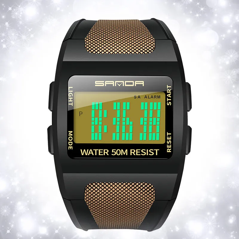 Часы наручные мужские цифровые спортивные модные многофункциональные