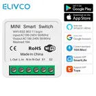 Умный Wi-Fi-выключатель, 16 А, с поддержкой Google Home и Alexa