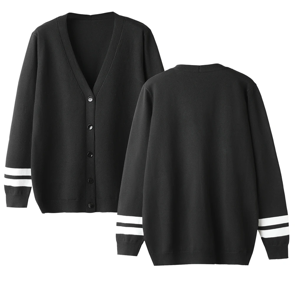 Однотонный свитер 2019 кардиганы для женщин и мужчин однотонная Свободная