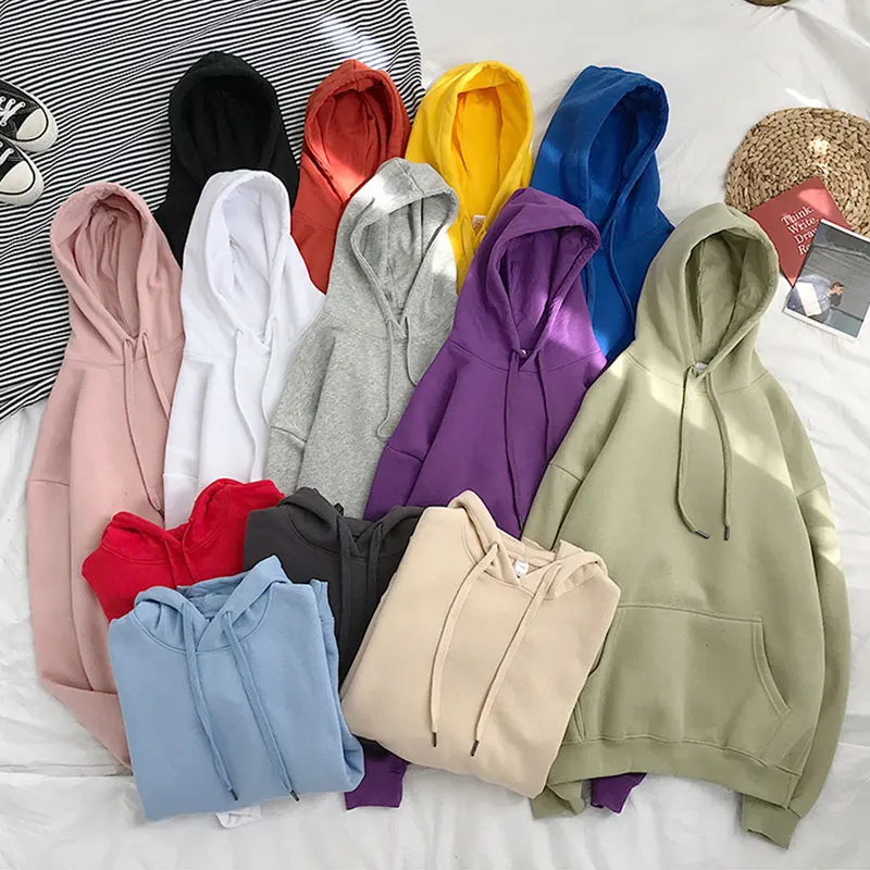 Liketkit мужские осенние зимние толстовки с капюшоном для мужчин и женщин, однотонный простой теплый пуловер с капюшоном, свободная уличная одежда для пар, 13 цветов