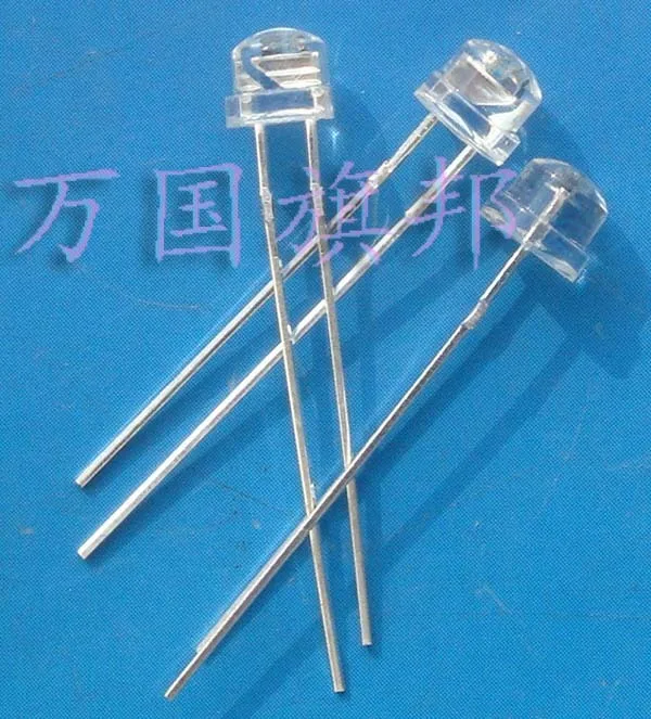 Бесплатная доставка. Светодиодный светильник излучающие диоды 5 мм соломенная