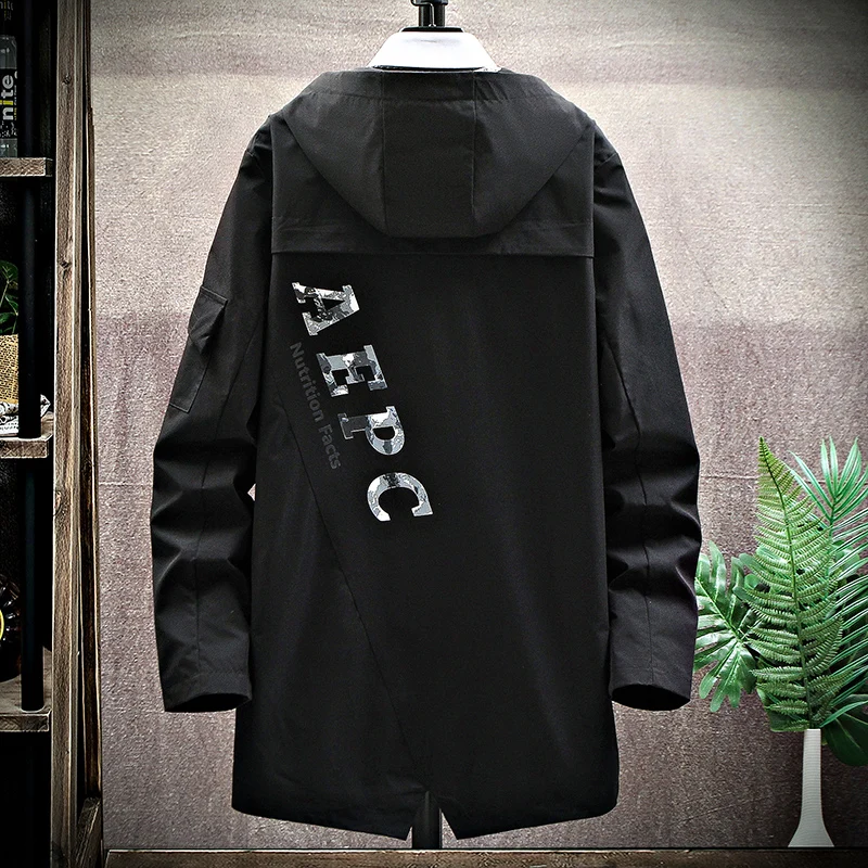 

Windbreaker Jackets Men Hoody Streetwear Nood Soft Military Tactical Jacket Men Deep Pocket Bomber Jacket Korean Style Techwear