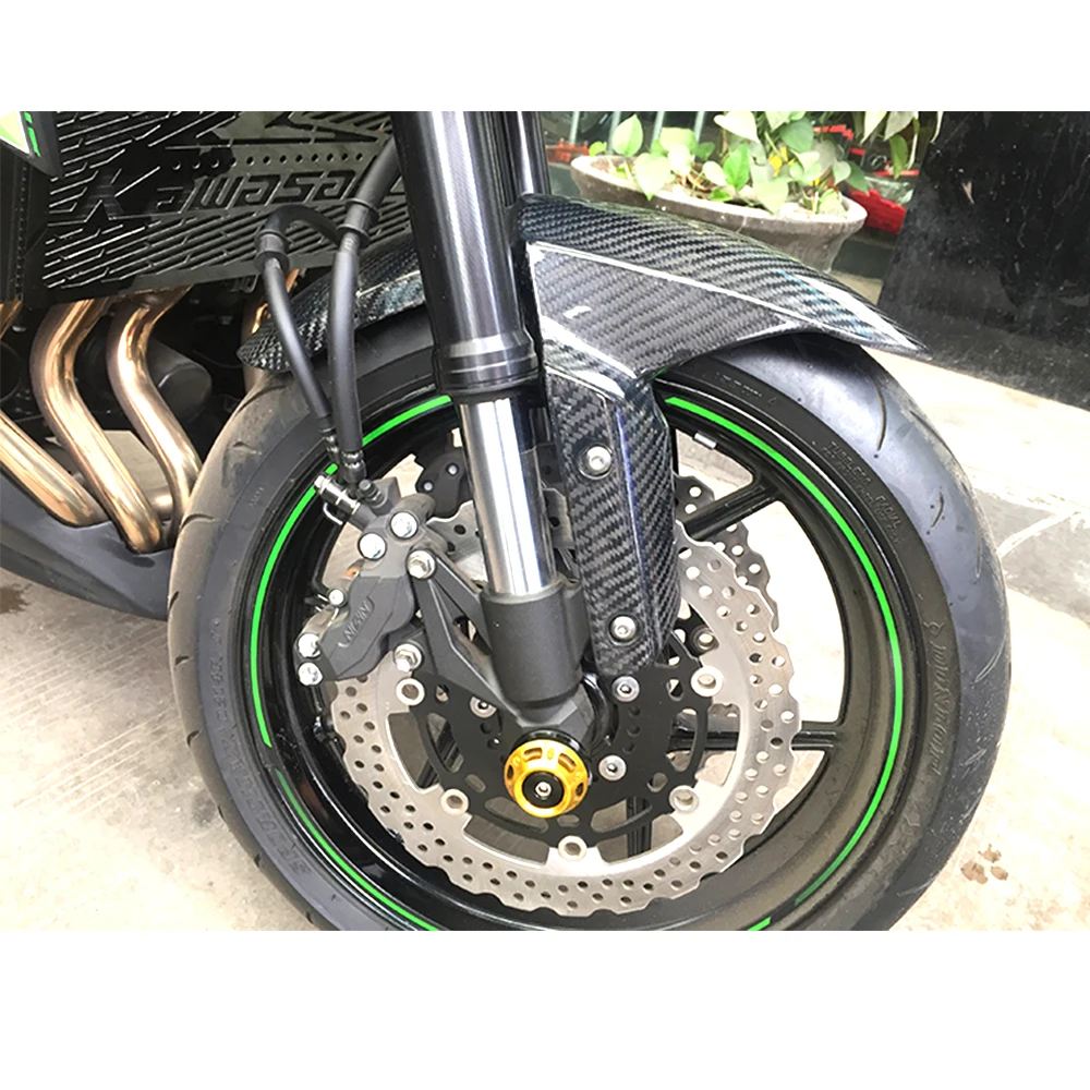

Motorcycle Accessories CNC Aluminum Front Axle Fork Crash Sliders Wheel Protector For Kawasaki V650 Versys 650 2015-2016