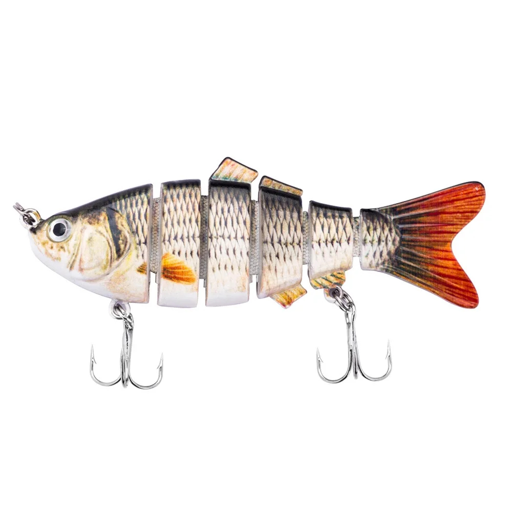 1 шт. воблеры Реалистичная рыболовная приманка 6 сегментов свимбейт рыболовные