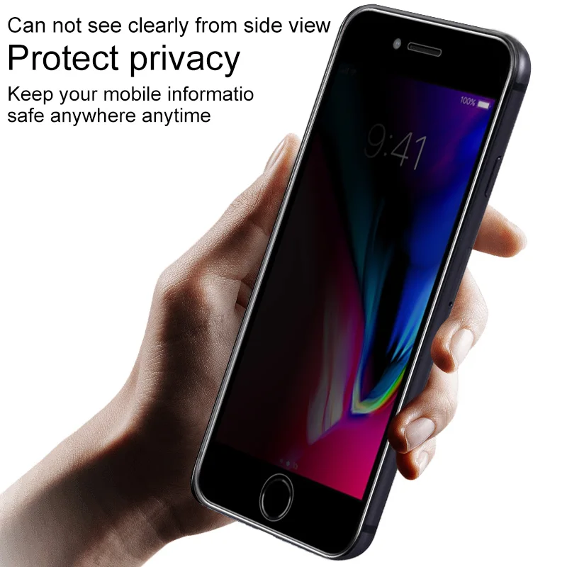 Закаленное стекло Imak для IPhone 8 Plus 7 антибликовое Защитное экрана 7|Защитные стёкла