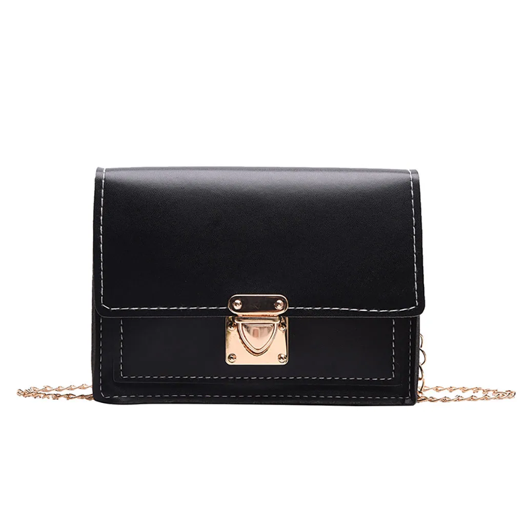 

Women's Fashion All-purpose Small Square Bag Single Shoulder Messenger Bags Ladies Messenger Bag Female Pure Color Small Square