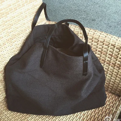 Новая супер Корейская версия ретро моды простая ткань женская сумка на плечо