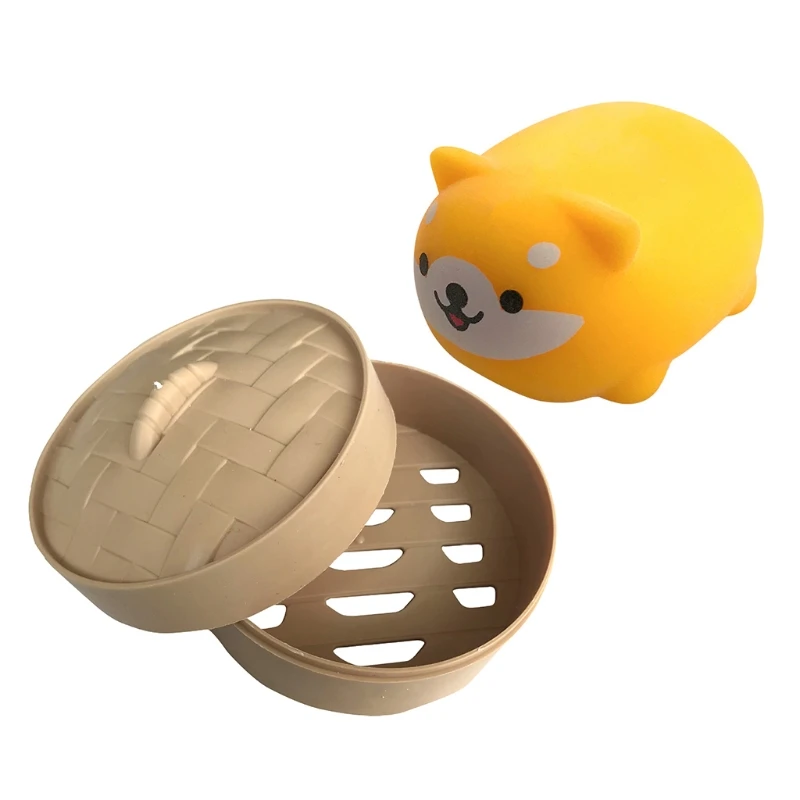 

1Pack/2pcs Sensory Toy Spongy Kawaii Kitchen Toy Anxiety Reliever for Calm Focus