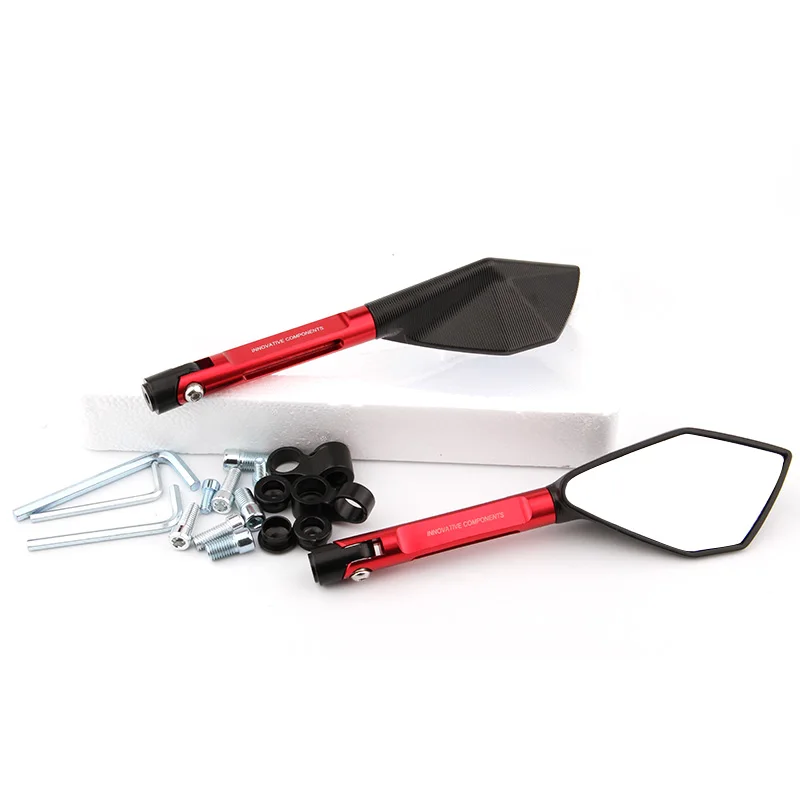 Универсальное мотоциклетное зеркало заднего вида 8 мм 10 синее стекло для Kawasaki z750