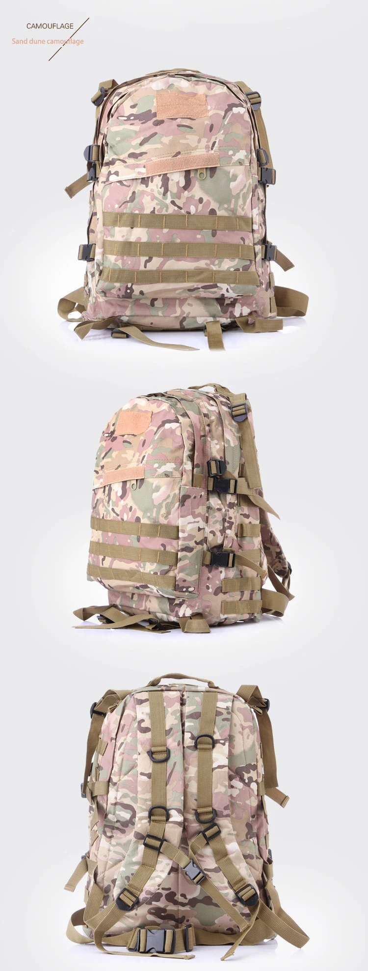 45L mochila militar армейская тактическая сумка, военная камуфляжная уличная Большая вместительная сумка, рюкзак для кемпинга, охоты, рыбалки, Bolso Pack