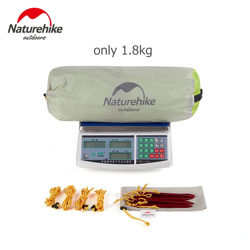 Naturehike 2 человека Mongar палатка нейлоновая ткань двухслойная водонепроницаемая палатка альпинистская палатка для пикника, пешего туризма, рыбалки, уличная палатка