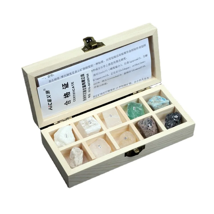 

Stone Hardness Tester Rock Mohs Hardness Tester Mohs Cement Tile Mineral Standard Local Texture Exploring Box