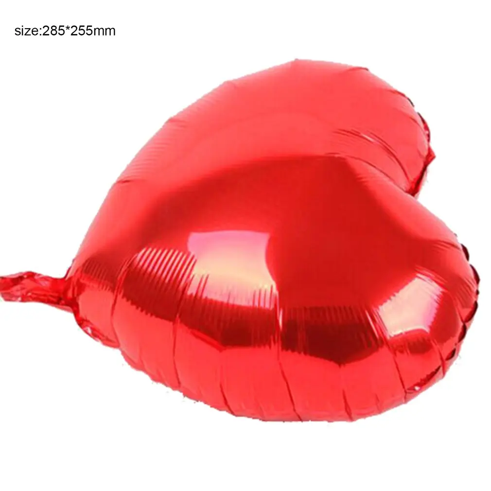 10 дюймов фольгированные воздушные шары в форме сердца майларовые на открытом