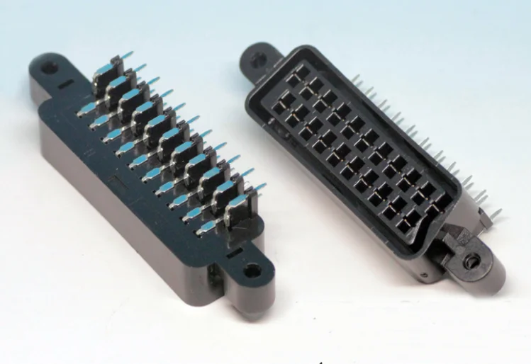 2 шт. 21 контактный разъем типа Scart под прямым углом|Соединители| |