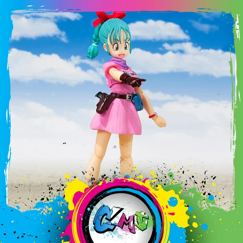 CMT в наличии Bandai Tamashii нация S.H.F Bulma Действие ПВХ игрушки фигурка начало большого