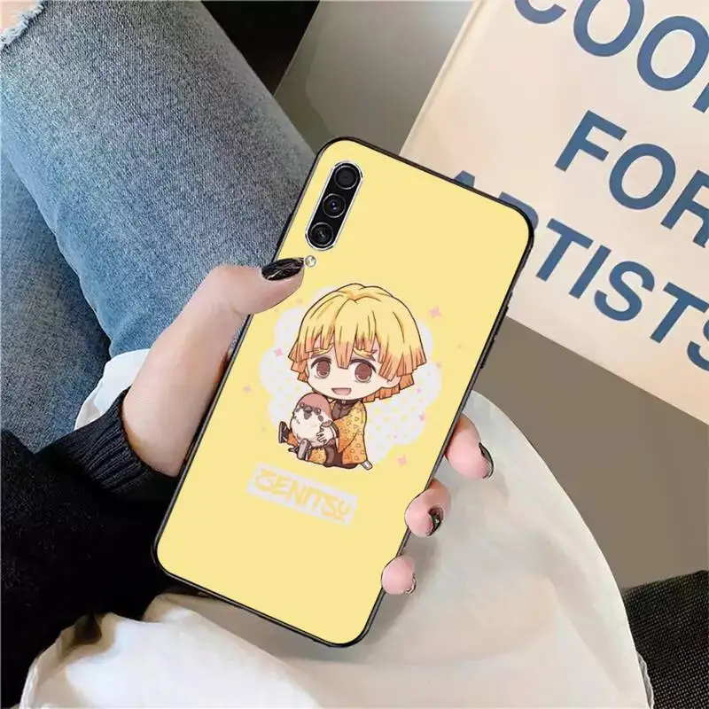 

Kimetsu no Yaiba Japan anime Phone Case For Samsung galaxy S 9 10 20 A 10 21 30 31 40 50 51 71 s note 20 j 4 2018 plus