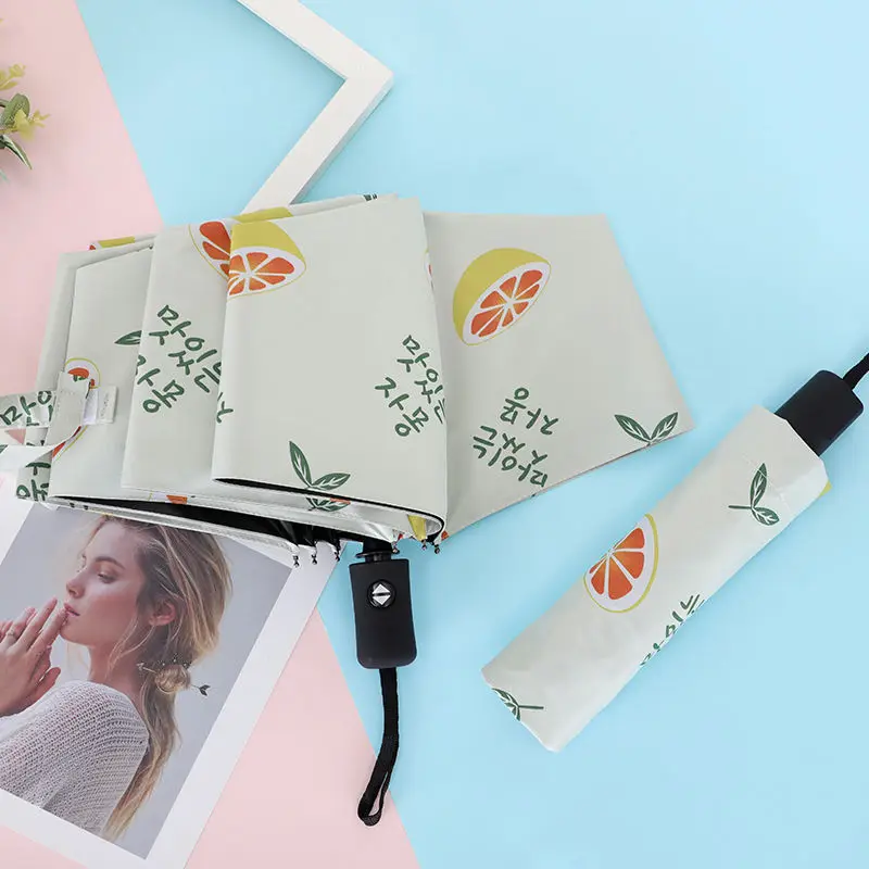 

Automatic folding umbrellas for male and female students
