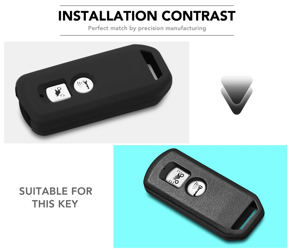 Силиконовый чехол брелок для скутера мотоцикла с дистанционным управлением 2