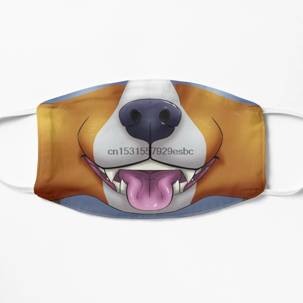 Пылезащитная маска с фильтром австралийская овчарская мультяшная-маска для лица
