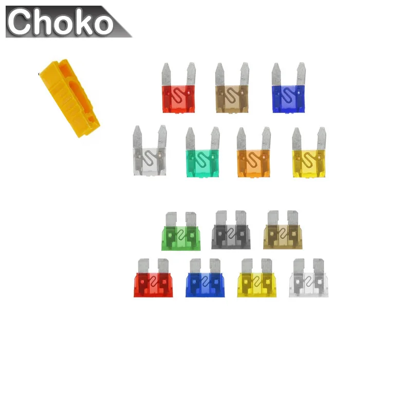 28 шт лезвие автомобиля Предохранители Ассортимент Комплект средний + маленький