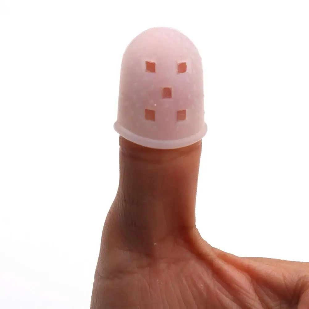 Защитные перчатки для пальцев калимба силиконовые снятия боли 2 шт. размер L| |