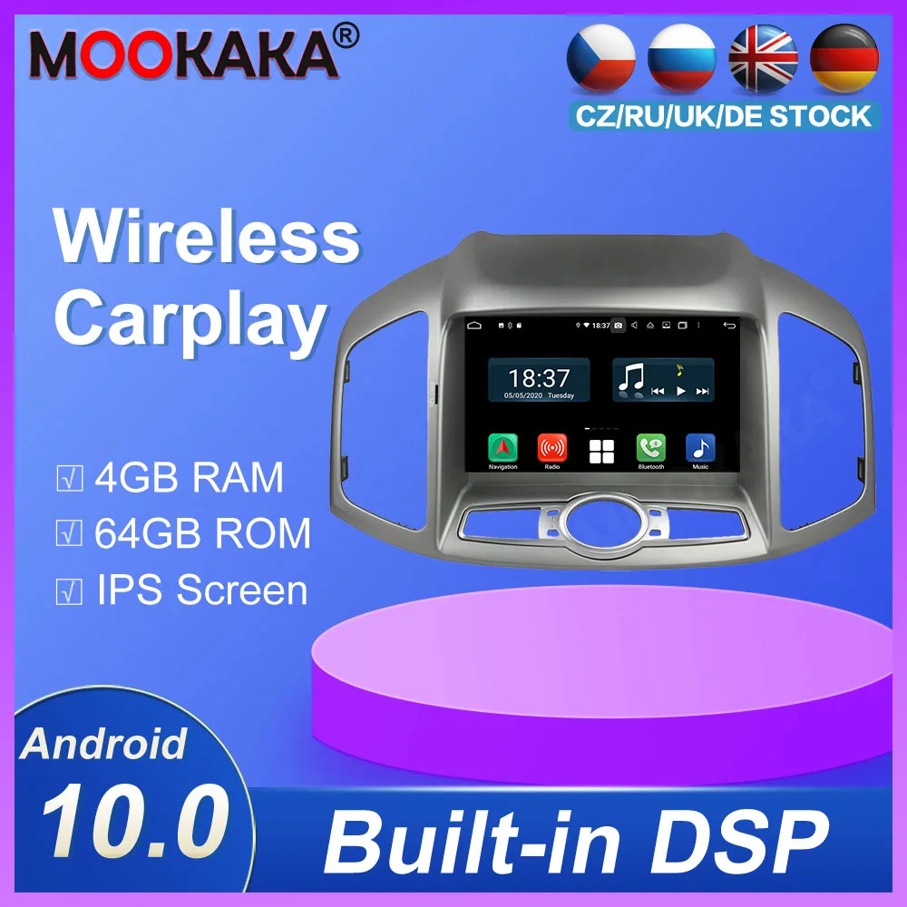 Android10.0 DSP PX5 PX6 4 Гб + 64 мультимедийный плеер GPS-навигация для Chevrolet Malibu 2015