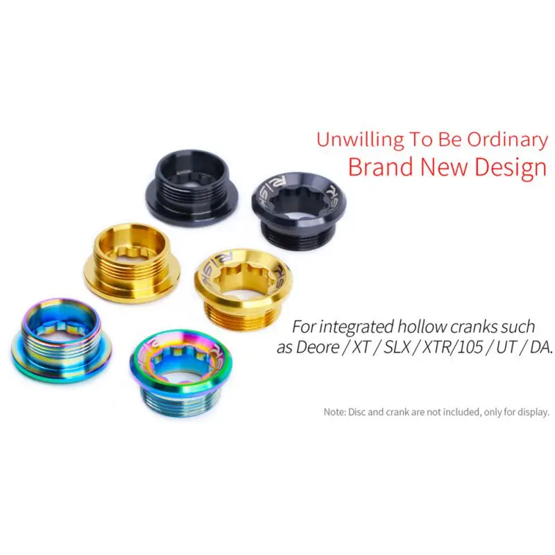 Велосипед из титанового сплава крышка шатуна шоссейный велосипед MTB Звездочка BB